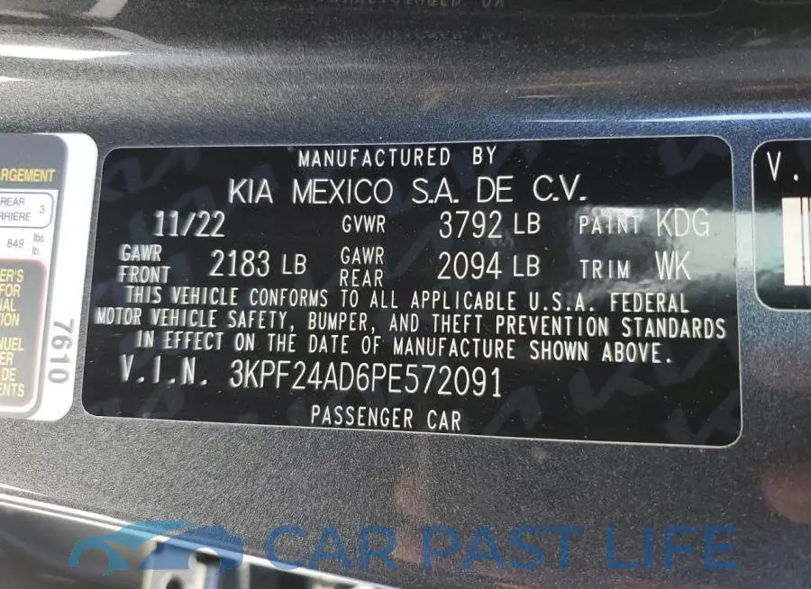3KPF24AD6PE572091# 12