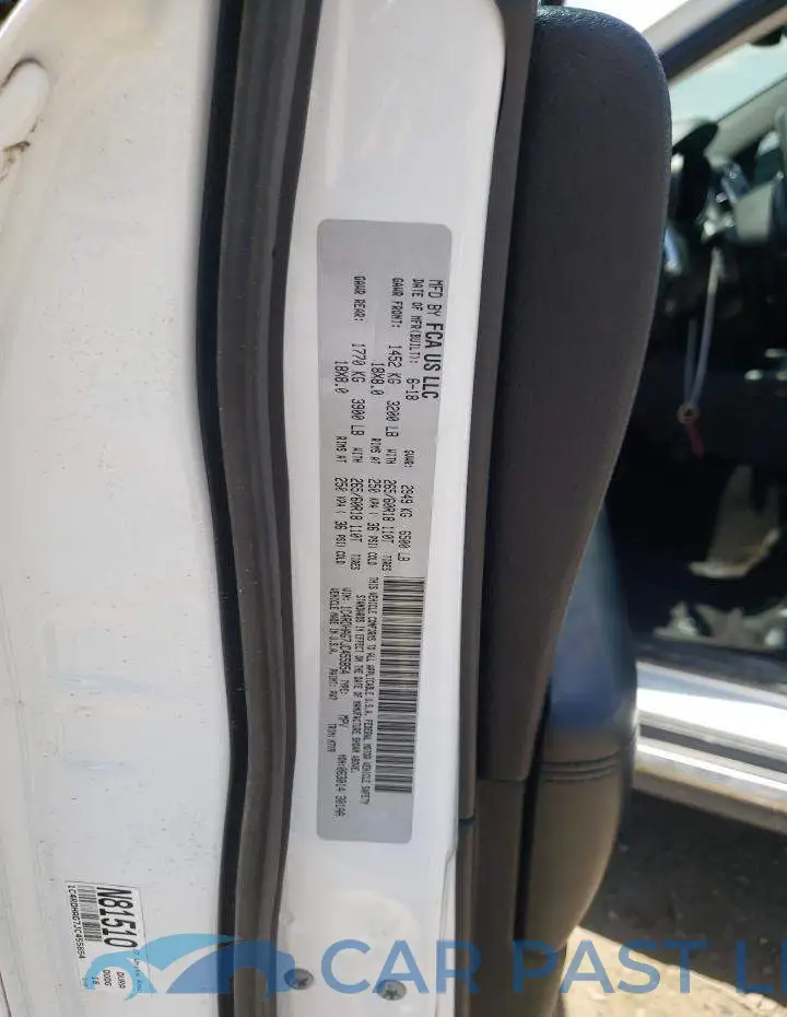 1C4RDHAG7JC455854# 12