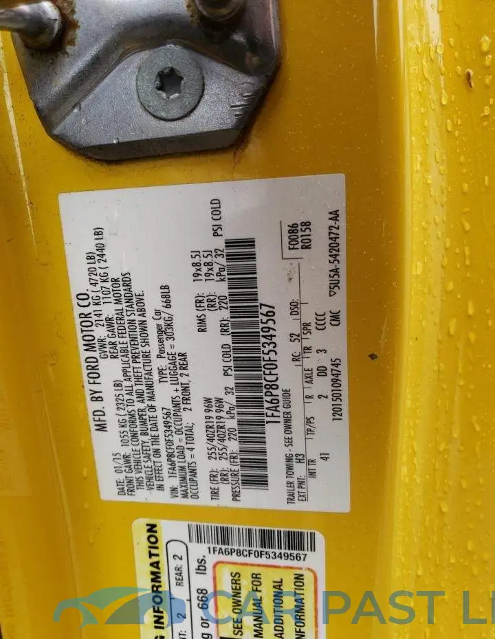 1FA6P8CF0F5349567# 10