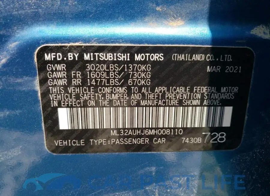 ML32AUHJ6MH008110# 12