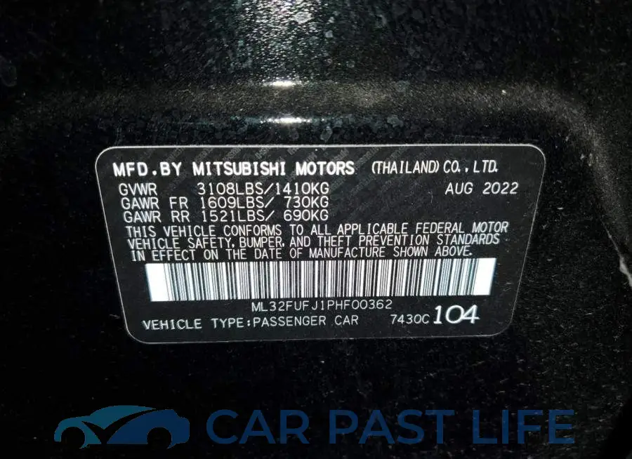 ML32FUFJ1PHF00362# 12