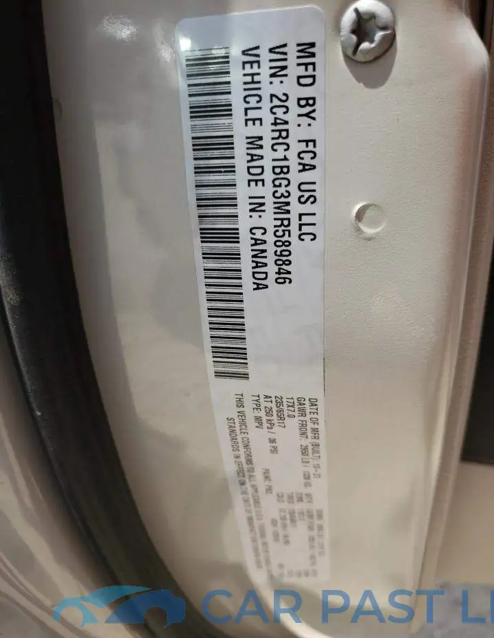 2C4RC1BG3MR589846# 13