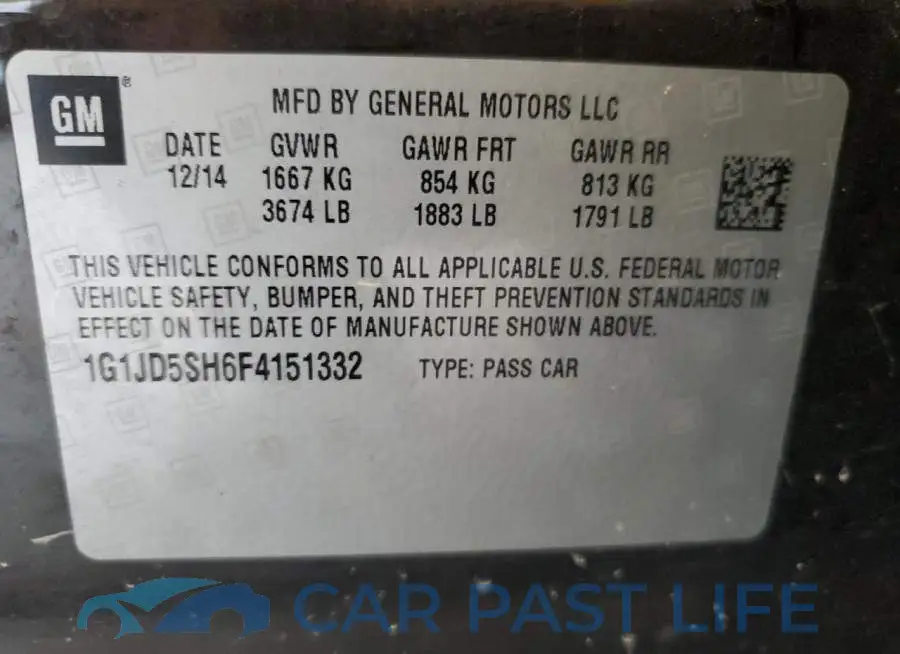 1G1JD5SH6F4151332# 12