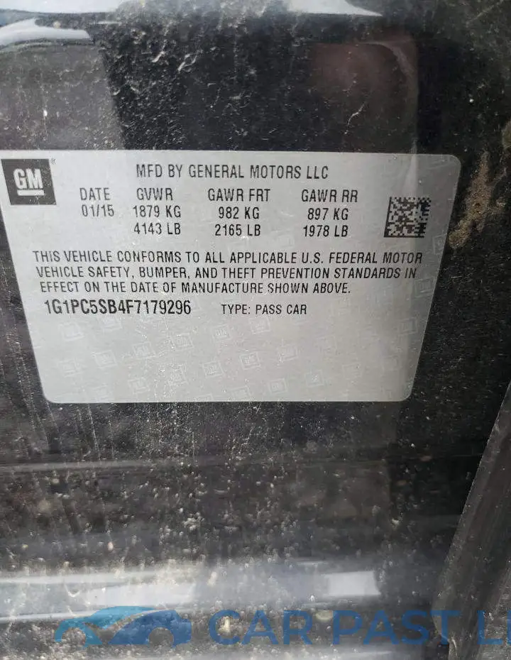 1G1PC5SB4F7179296# 12