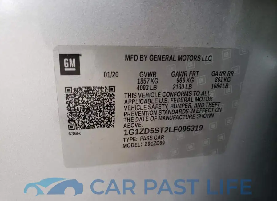 1G1ZD5ST2LF096319# 12