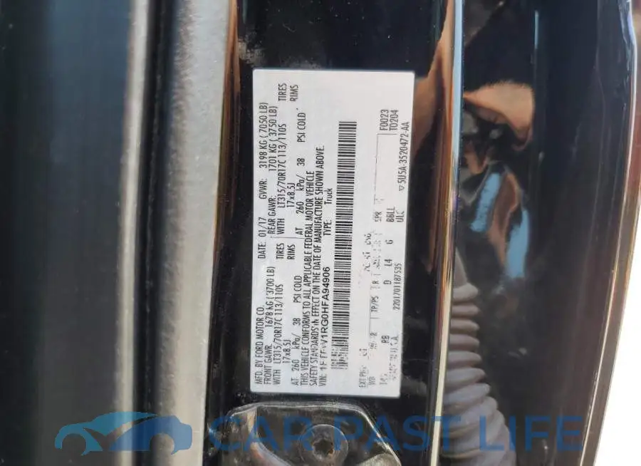 1FTFW1RG0HFA94906# 12