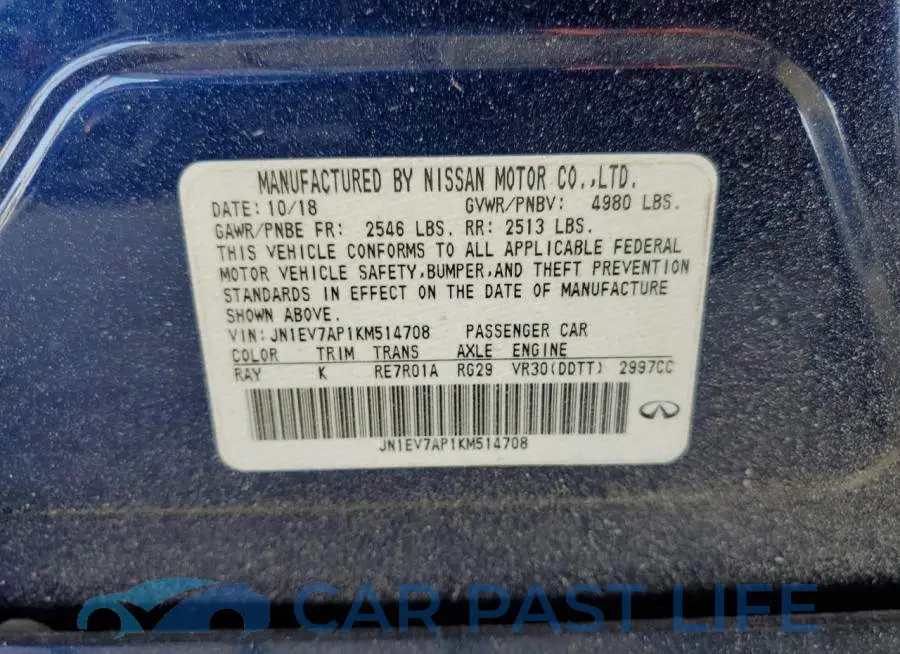 JN1EV7AP1KM514708# 13
