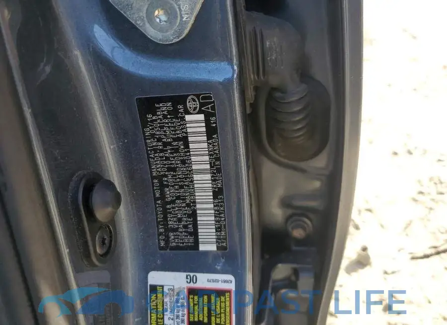 2T1BURHE5GC606041# 12