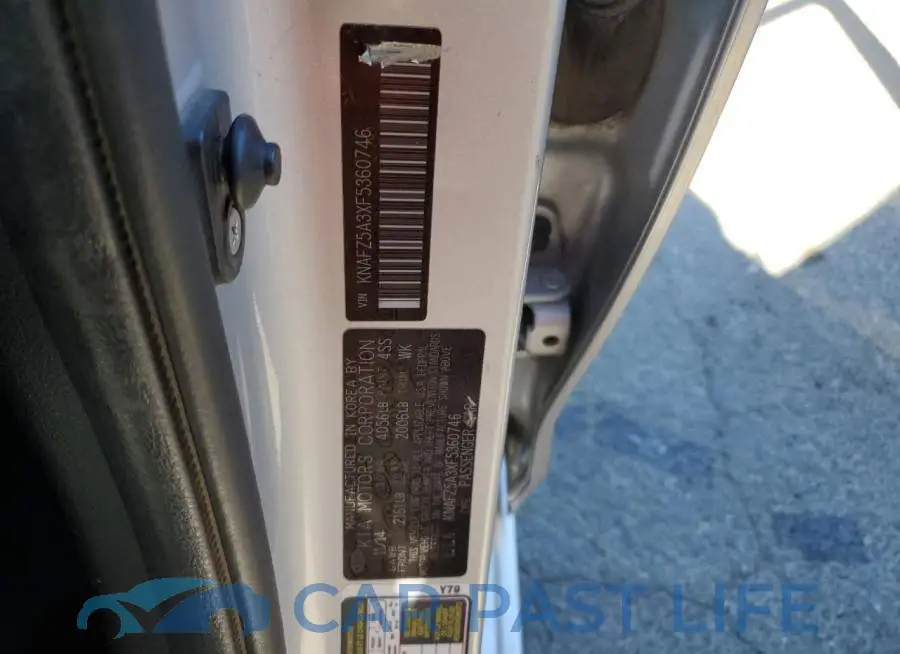 KNAFZ5A3XF5360746# 12