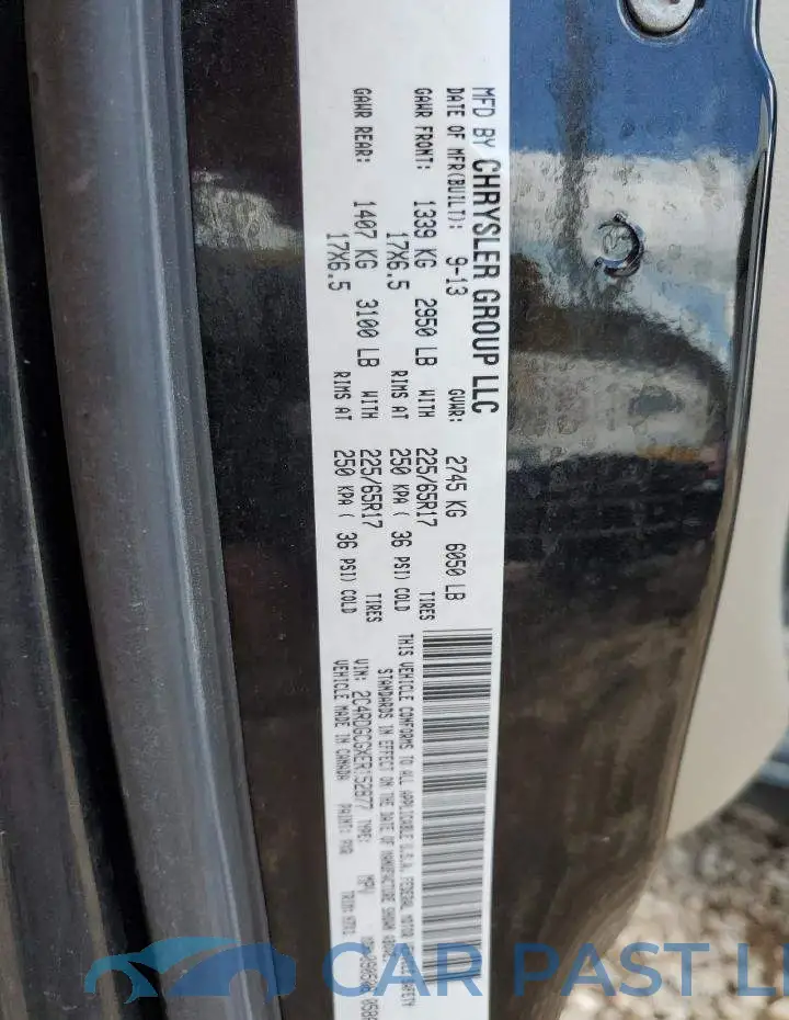 2C4RDGCGXER152877# 13