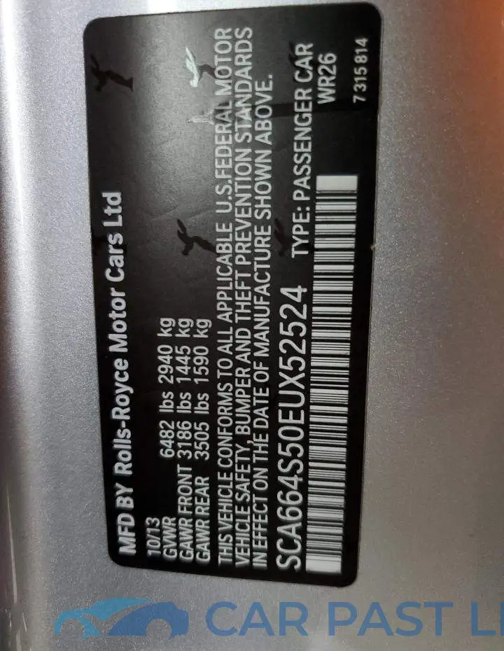 SCA664S50EUX52524# 12