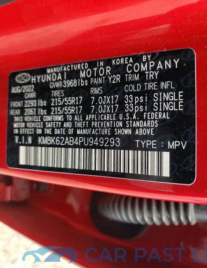 KM8K62AB4PU949293# 13