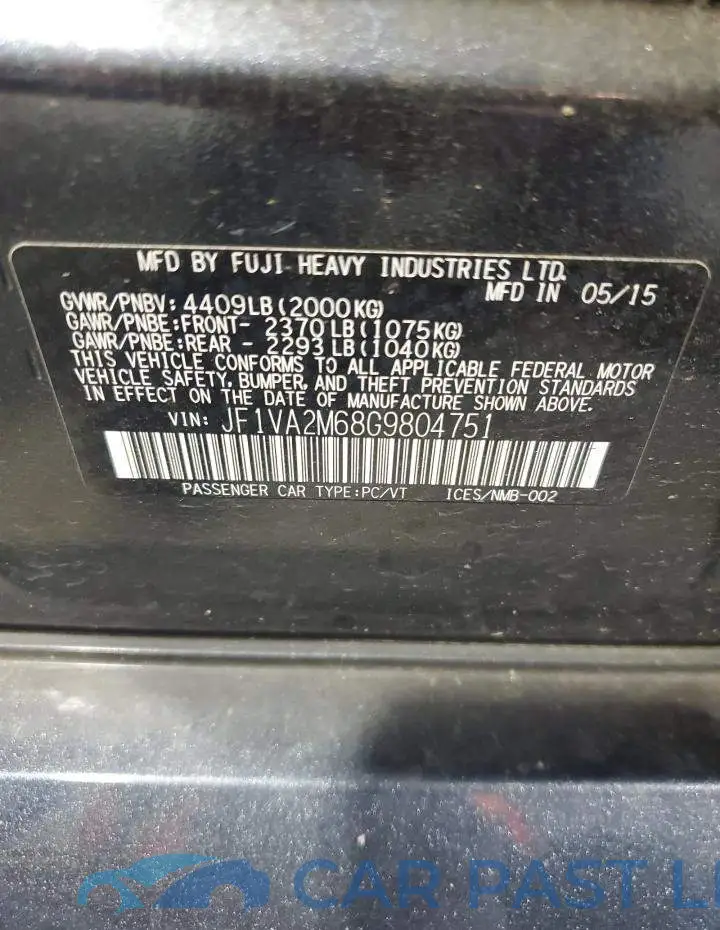 JF1VA2M68G9804751# 12