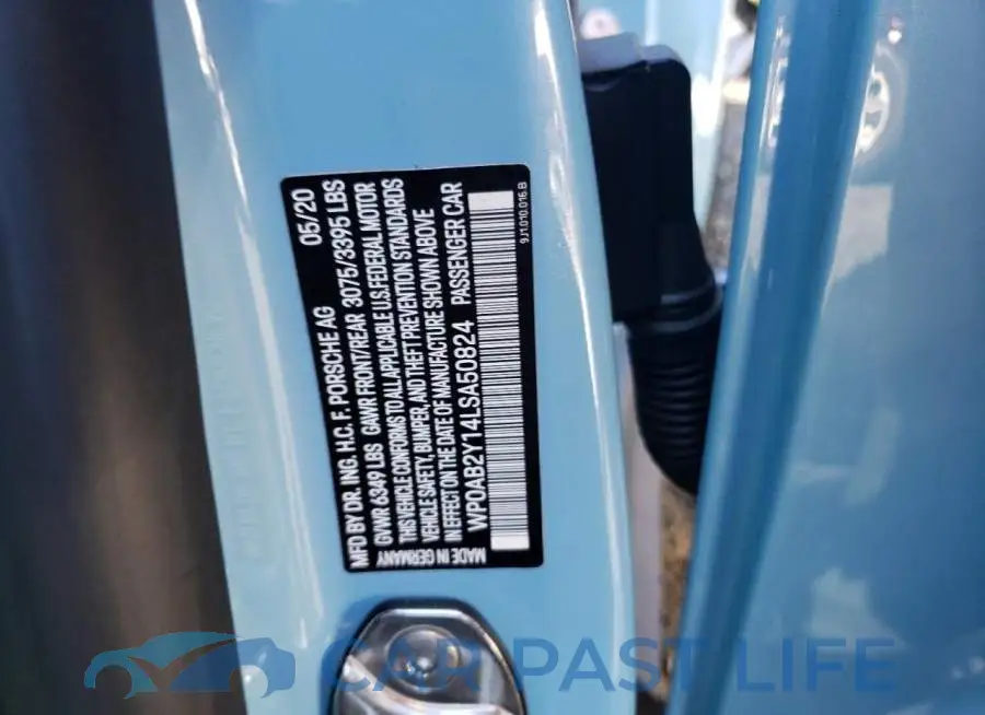 WP0AB2Y14LSA50824# 13
