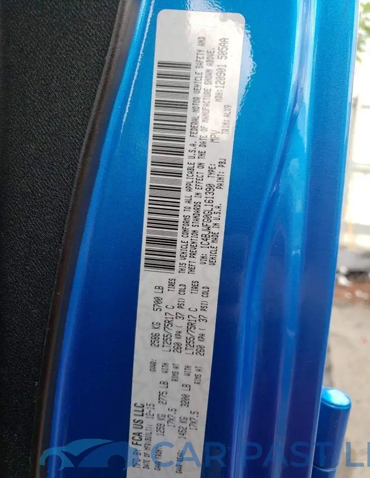 1C4BJWFG0GL161390# 12
