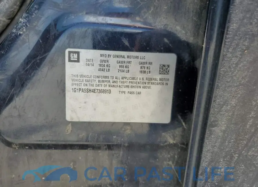 1G1PA5SH4E7368913# 12