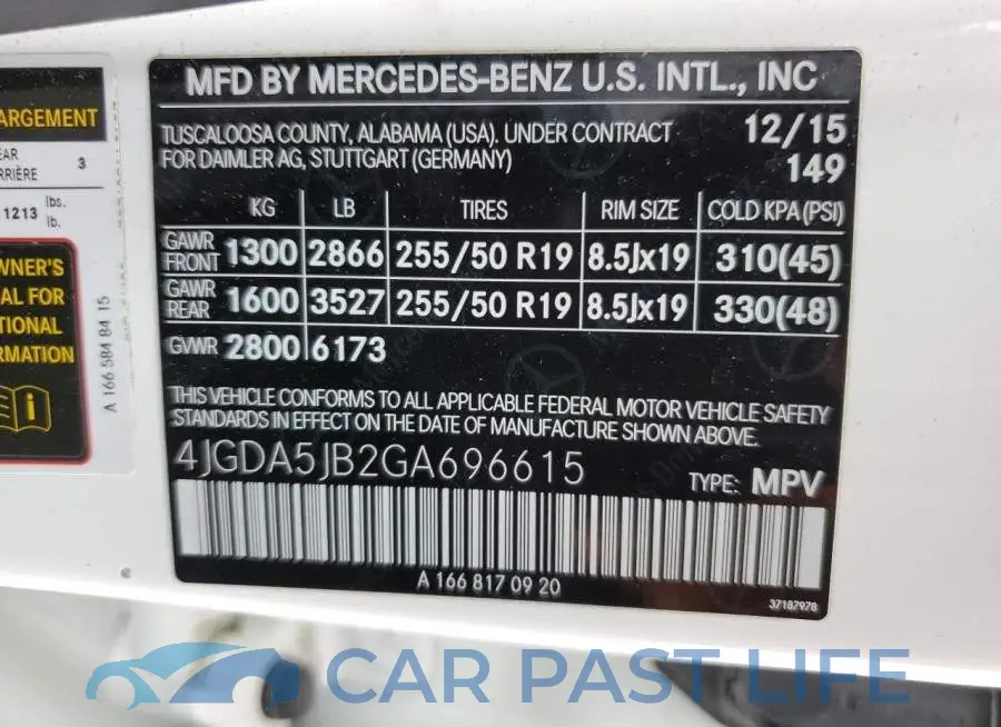 4JGDA5JB2GA696615# 13