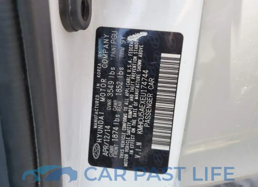 KMHCU5AEXEU174744# 12