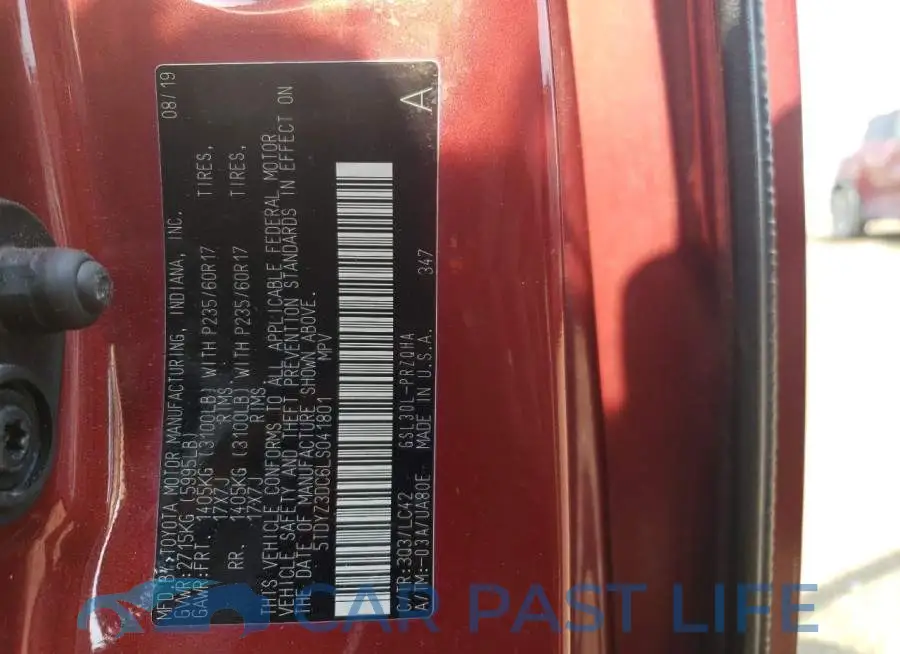 5TDYZ3DC6LS041801# 14