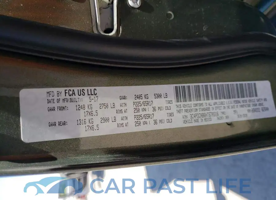 3C4PDCAB6HT670316# 13