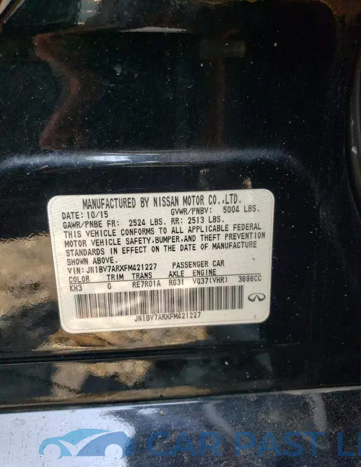 JN1BV7ARXFM421227# 12