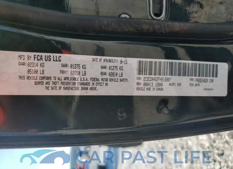 2C3CDXHG2FH915887# 13