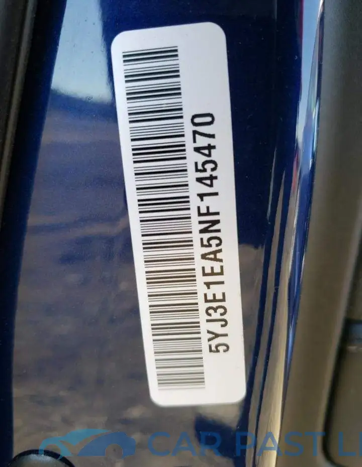 5YJ3E1EA5NF145470# 12
