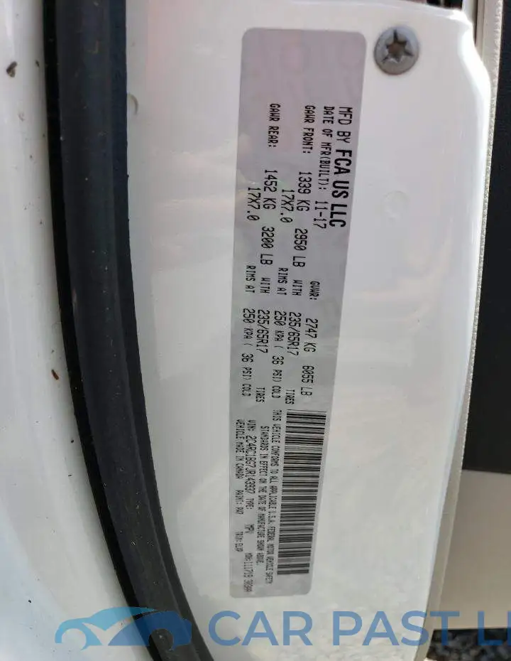 2C4RC1BG7JR143937# 13
