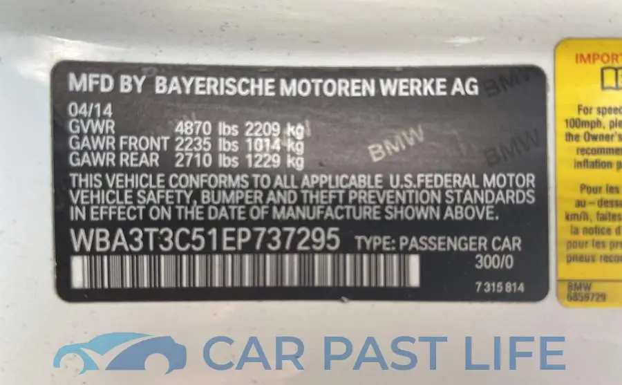 WBA3T3C51EP737295# 10