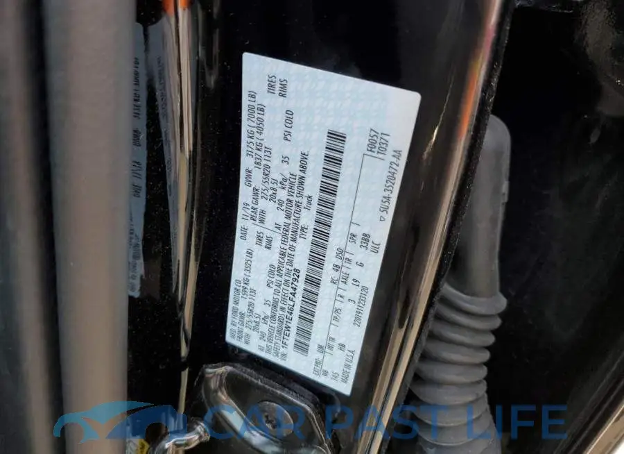 1FTEW1E46LFA47928# 12