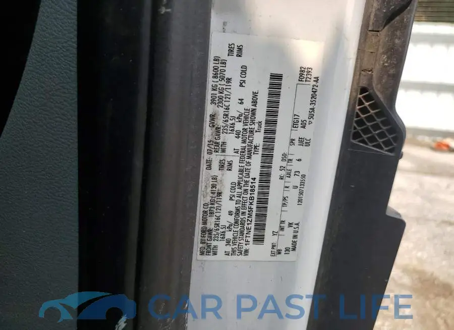 1FTNE1ZM5FKB18514# 13