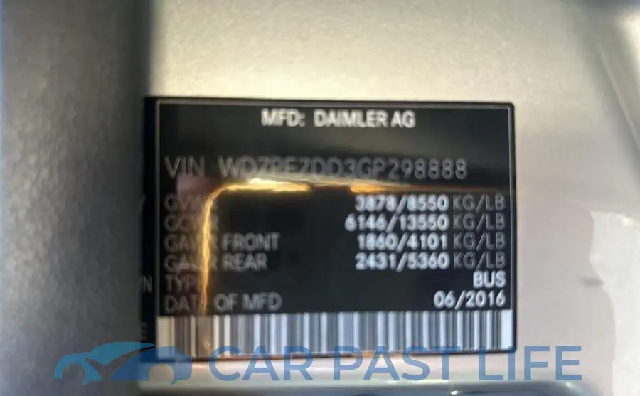 WDZPE7DD3GP298888# 10