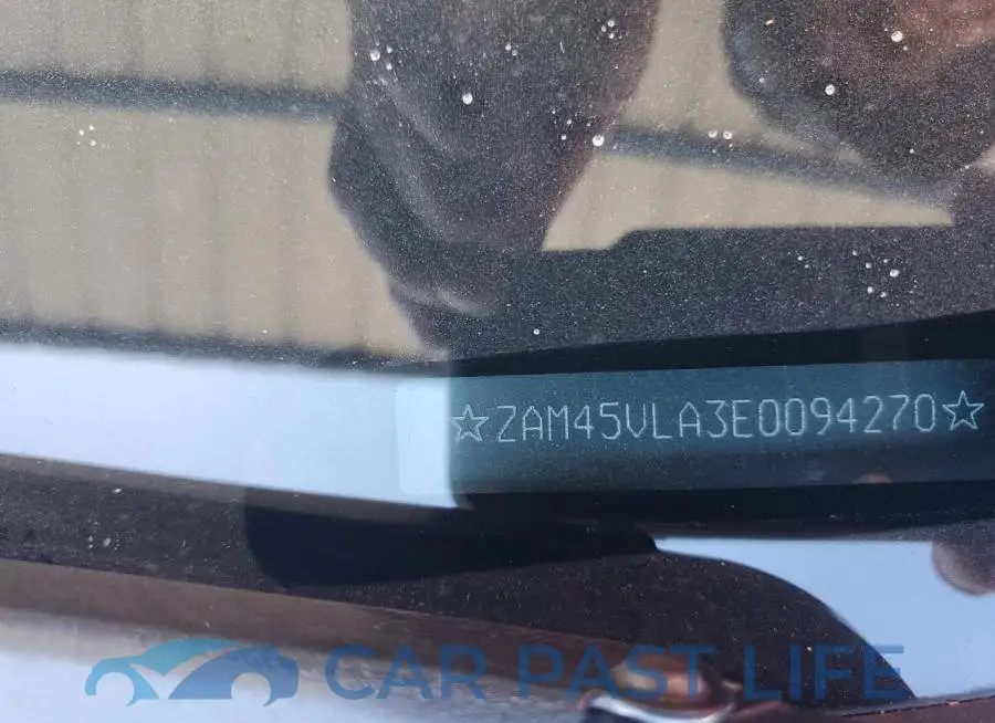 ZAM45VLA3E0094270# 12