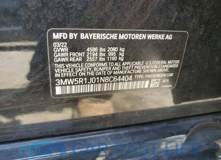 3MW5R1J01N8C64404# 12