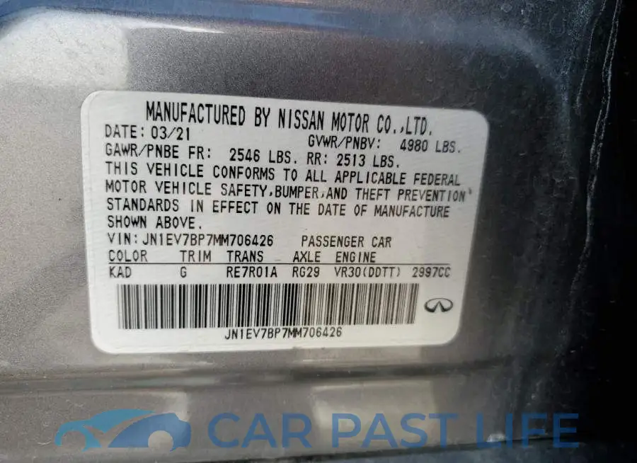 JN1EV7BP7MM706426# 12