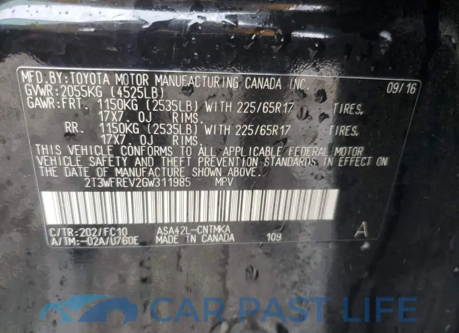 2T3WFREV2GW311985# 14