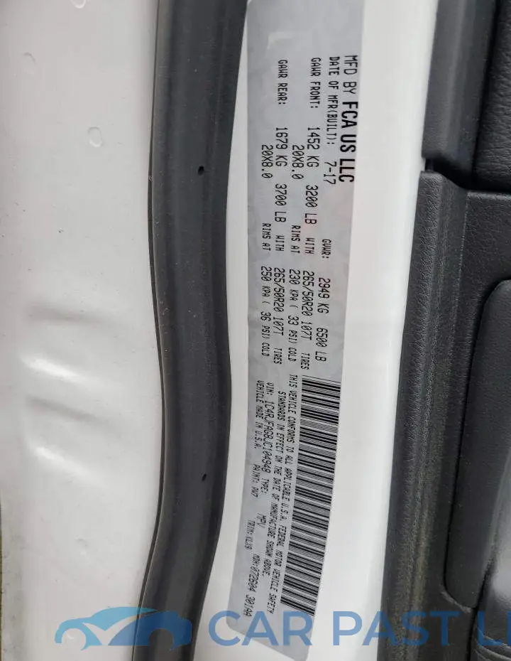 1C4RJFAG8JC104948# 14