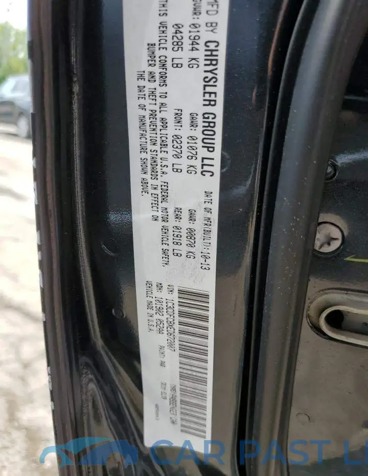 1C3CDFCBXED672007# 13