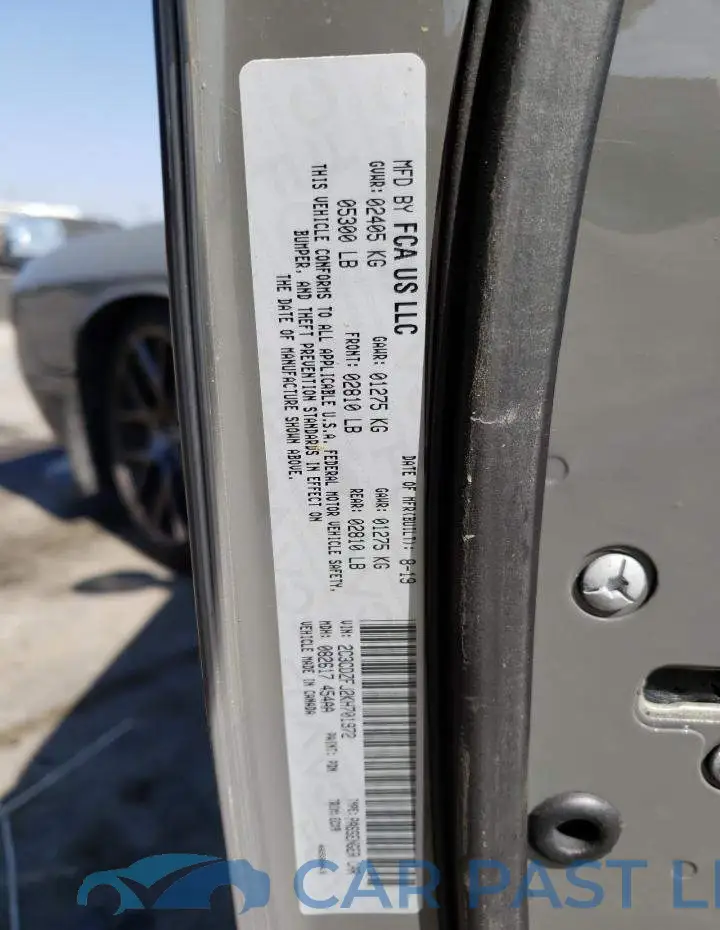 2C3CDZFJ2KH701972# 12
