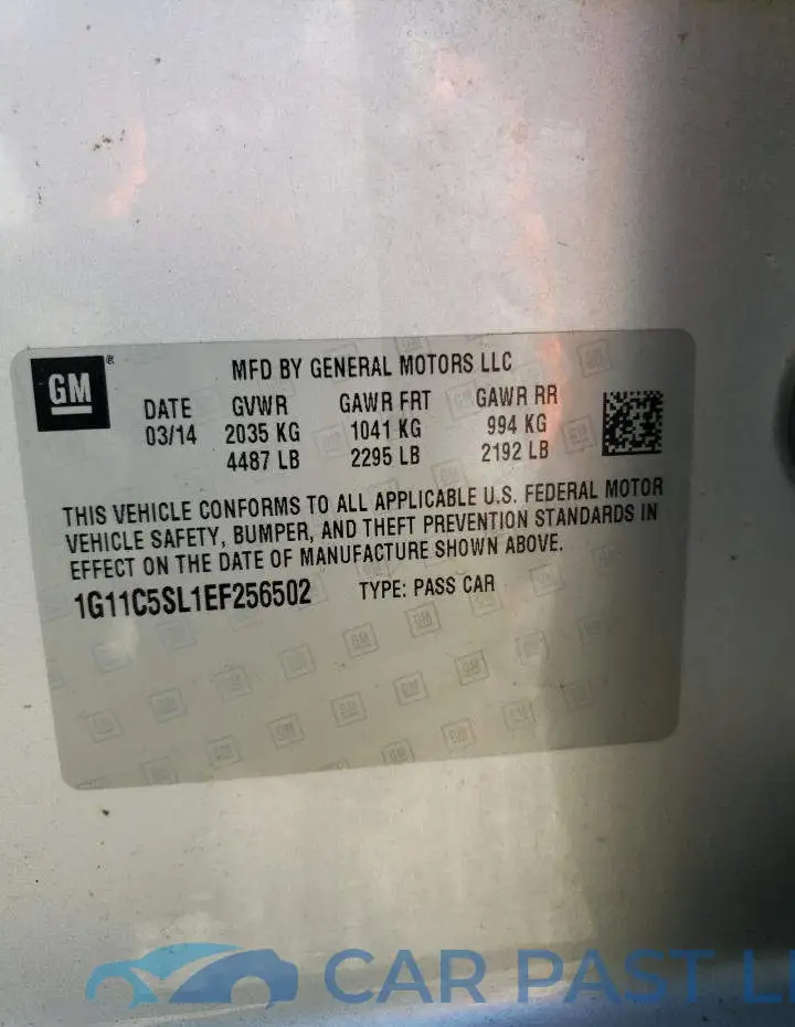 1G11C5SL1EF256502# 13