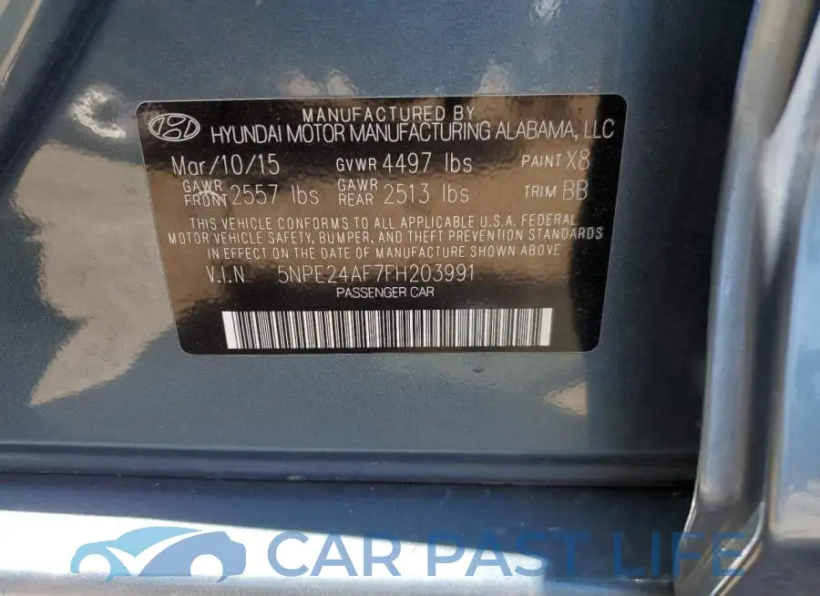 5NPE24AF7FH203991# 12