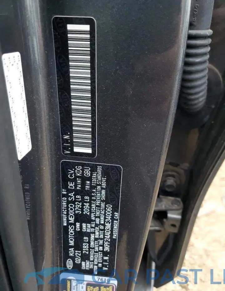3KPF24AD3ME340060# 13