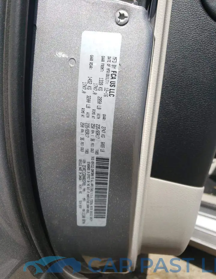 2C4RC1CG9HR657491# 13