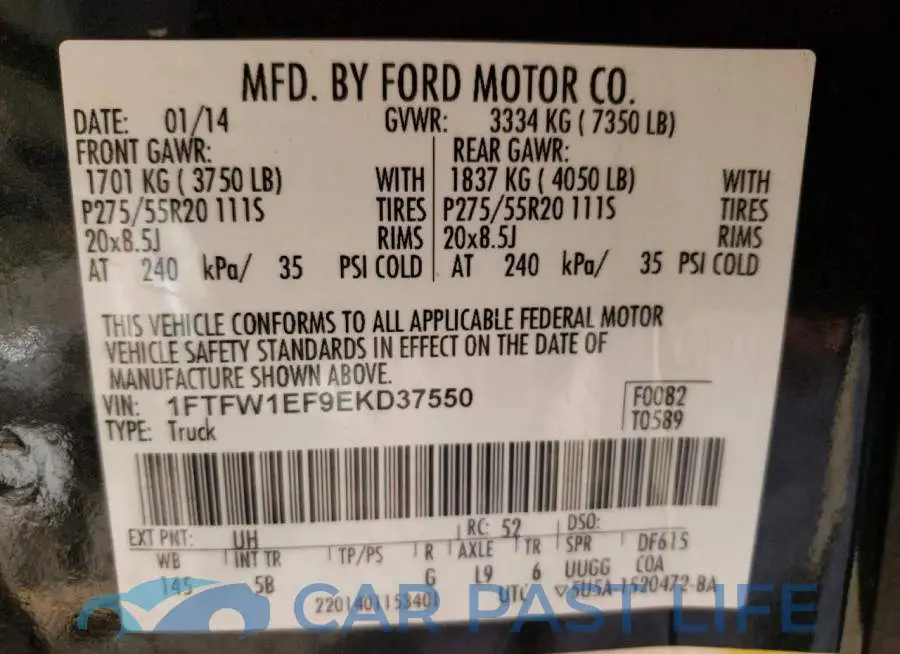 1FTFW1EF9EKD37550# 12