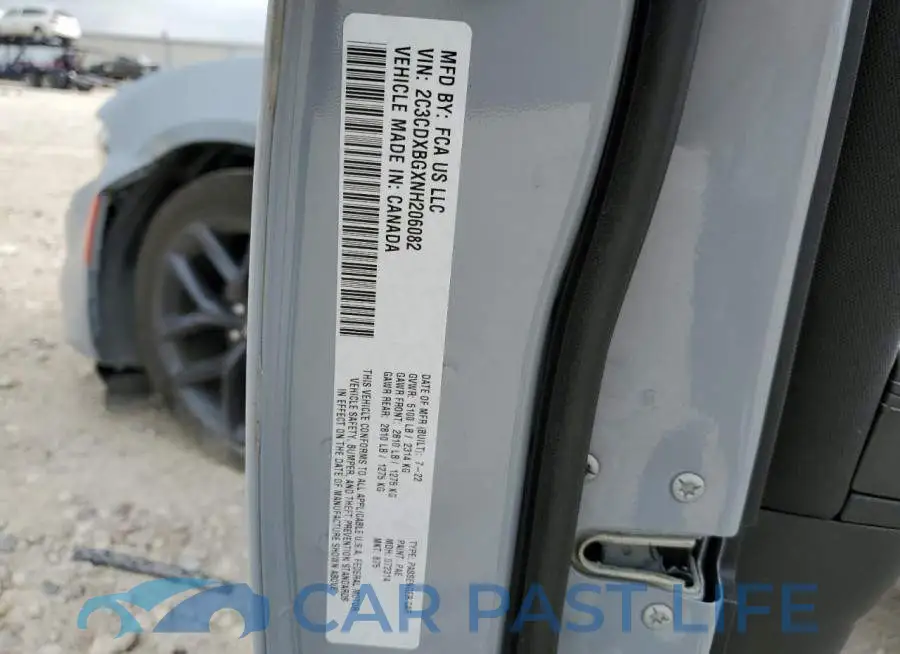 2C3CDXBGXNH206082# 12