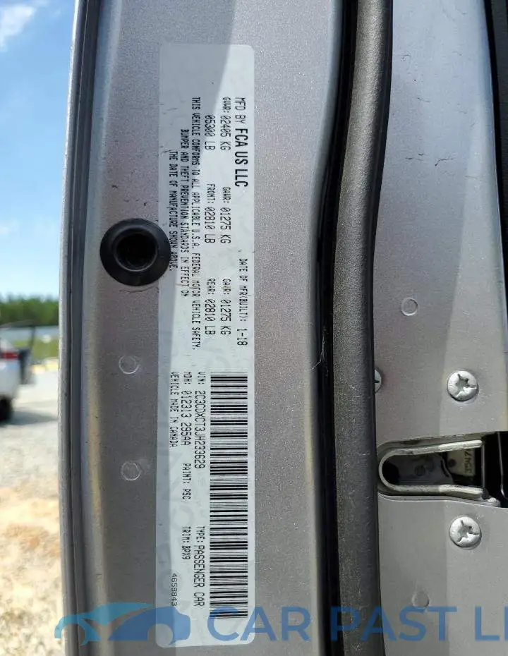 2C3CDXCT3JH233629# 13