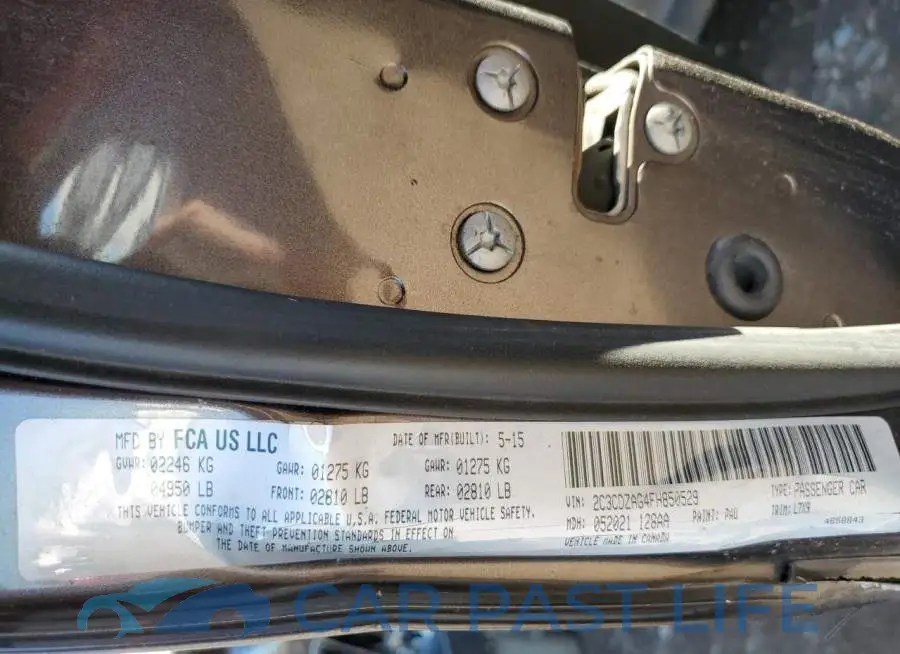 2C3CDZAG4FH850529# 10