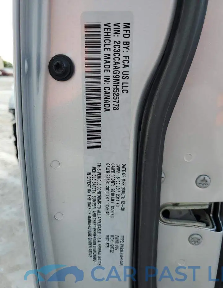2C3CCAAG9MH525778# 13
