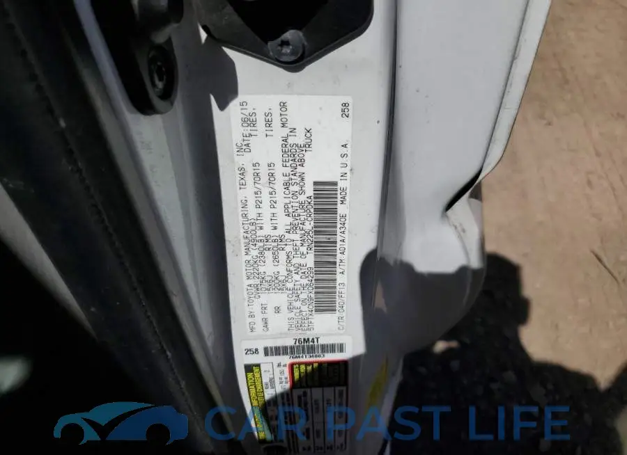 5TFTX4CN9FX064299# 12