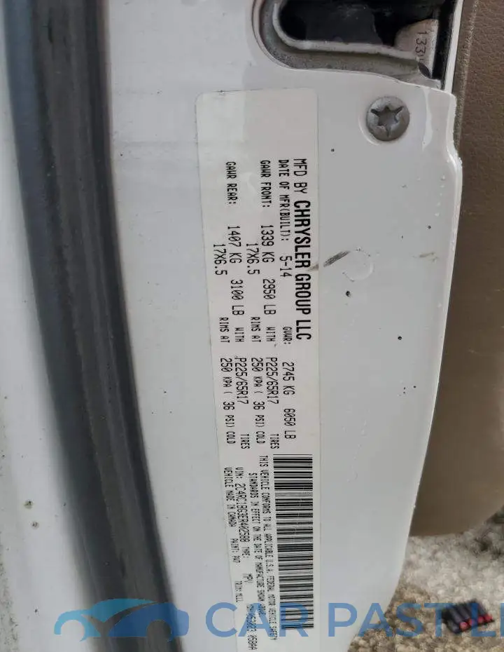 2C4RC1BG3ER402588# 13
